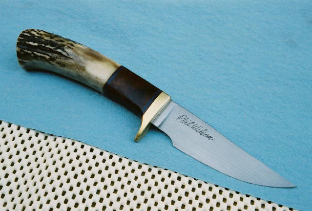 3.5 inch Coyote Meadow with Stag and Desert Ironwood handle